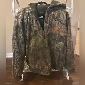 Mossy Oak Men’s Puffer Jacket-Khaki-XL